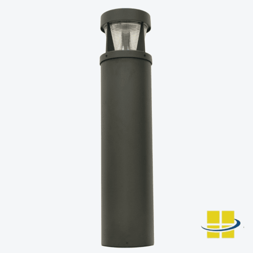 RUGO 20-28-37 Round Flat Top Vandal Resistant Bollard Light