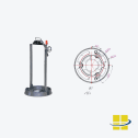 RUGO 20-28-37 Round Flat Top Vandal Resistant Bollard Light - Image 4