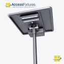 Solar Tennis Court Lighting Package – Avg. 32fc, 1.38 Max/Min, 8 150w LED Lights on 4 20′ Poles - Image 7