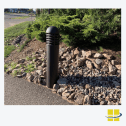 MARI 35w LED Marine Louvered Round Dome Top Bollard Light - Image 13