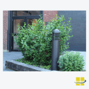 MARI 35w LED Marine Louvered Round Dome Top Bollard Light - Image 12