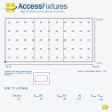 Volleyball Court Lighting Package – Avg. 41fc, 1.35 Max/Min, 4 360w LED Lights on 4 25′ Poles - Image 2