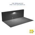 CUDL 188w LED Full Cutoff Wall Pack, Type 4 Optics, EXTREME-LIFE - Image 8