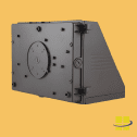 HEZA 40 590nm Amber LED Turtle Friendly Full Cutoff Wall Pack - Image 3