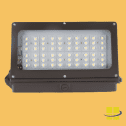HEZA 40 590nm Amber LED Turtle Friendly Full Cutoff Wall Pack - Image 2