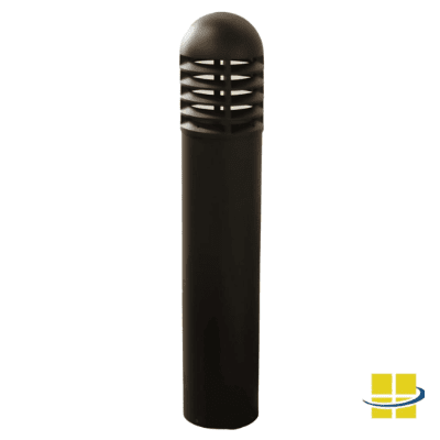 VAND 25 LED Louvered Round Dome Top Bollard Light