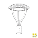 VEND 40-60-80 LED Post Top With Selectable Wattage and Selectable Kelvin - Image 6