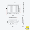 SULI 10 Versatile Solar Powered LED Flex Light, Area Light and Wall Pack - Image 7